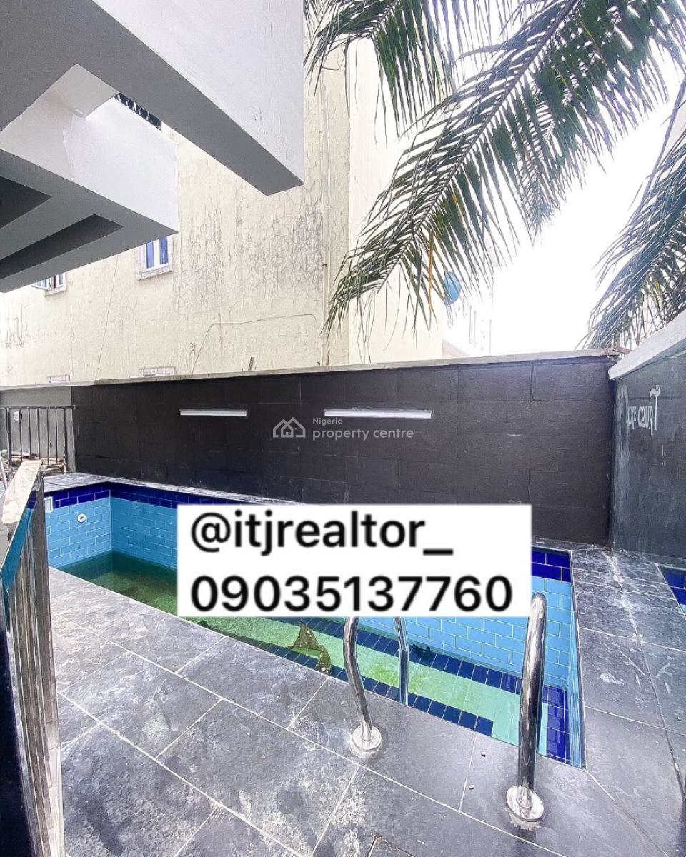 Lovely 2 Bedroom Apartment with Swimming Pool, Agungi, Lekki, Lagos, Block of Flats for Sale