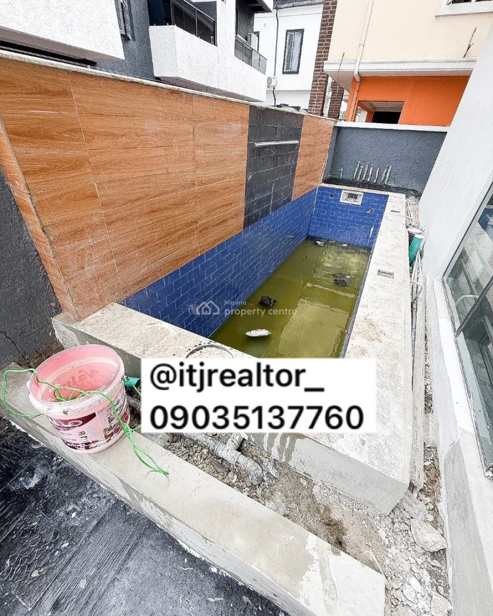 Modern 5 Bedroom Detached Duplex with Swimming Pool and Cinema, Ologolo, Lekki, Lagos, Detached Duplex for Sale