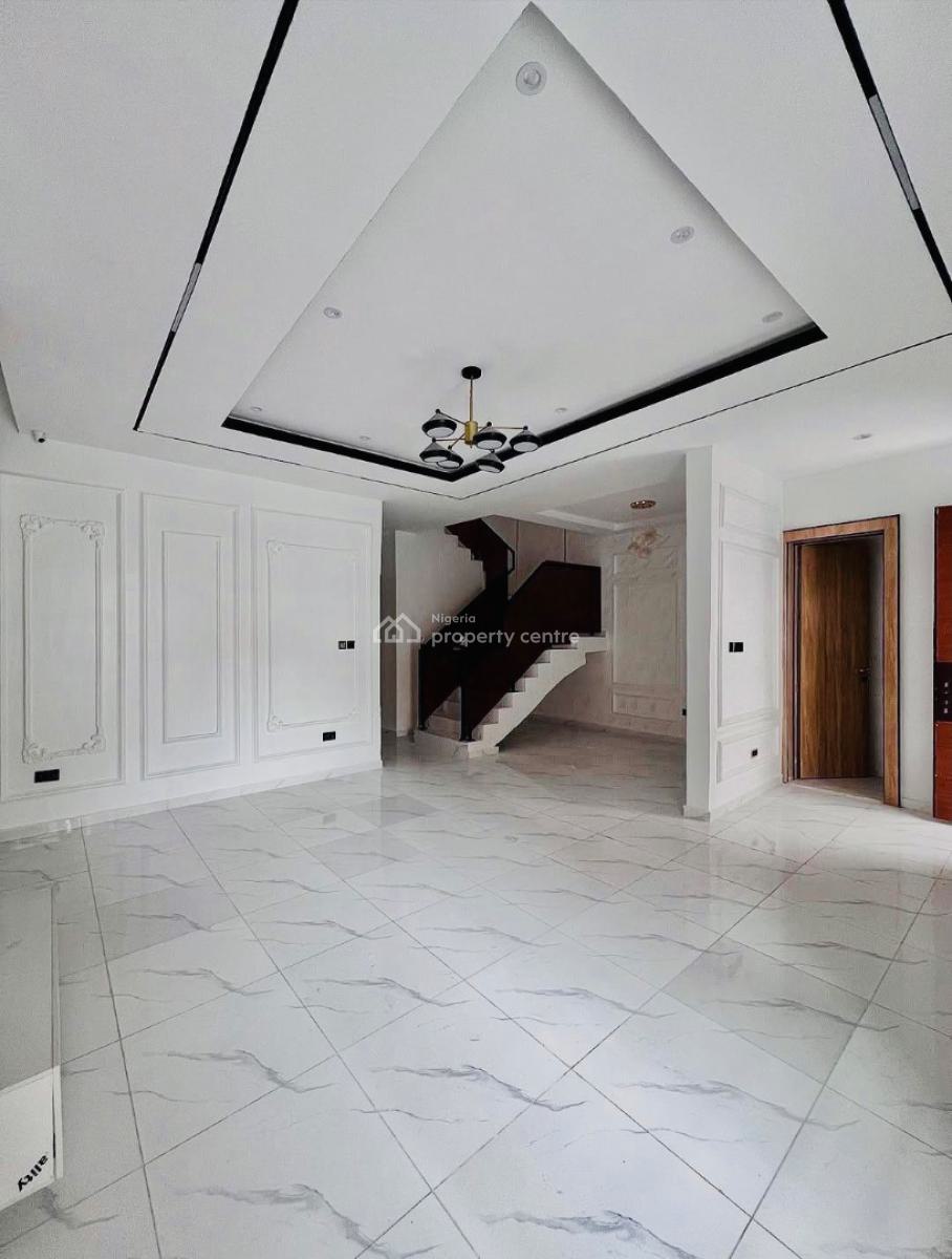 Contemporary Brand New 4 Bedroom Semi Detached Duplex with Bq, Chevron, Lekki, Lagos, Semi-detached Duplex for Sale