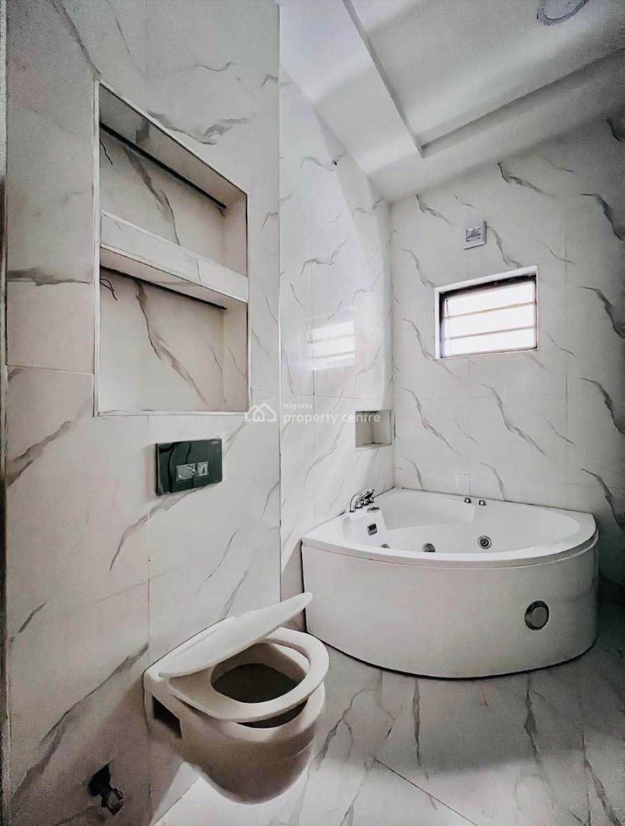 Contemporary Brand New 4 Bedroom Semi Detached Duplex with Bq, Chevron, Lekki, Lagos, Semi-detached Duplex for Sale