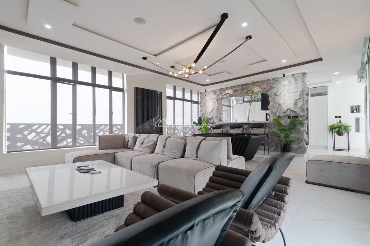 Exquisite & Luxurious 3 Bedrooma Penthouse Apartment & Private Pool, Ikate, Lekki, Lagos, Flat / Apartment Short Let