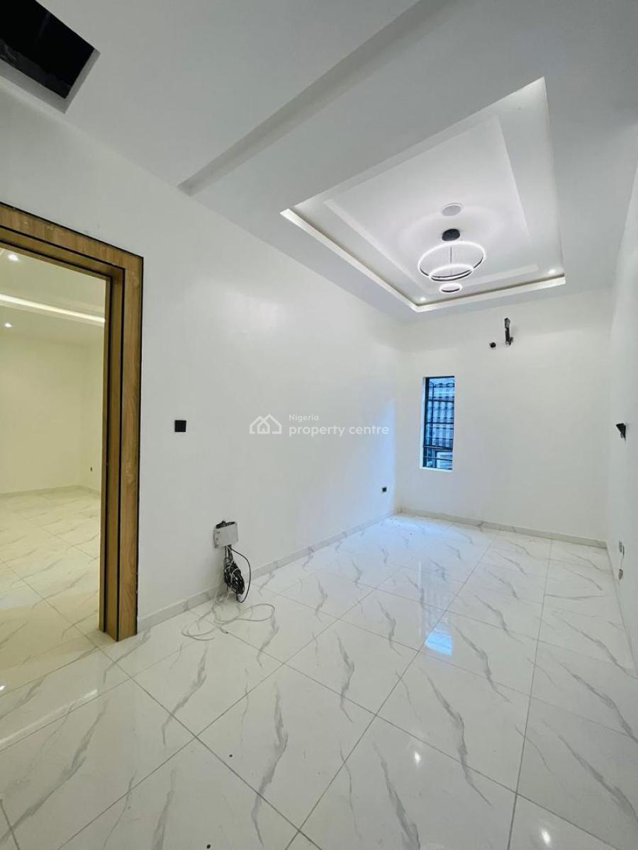 Contemporary 4 Bedroom Semi-detached Duplex with Bq, Chevron, Lekki, Lagos, Semi-detached Duplex for Sale
