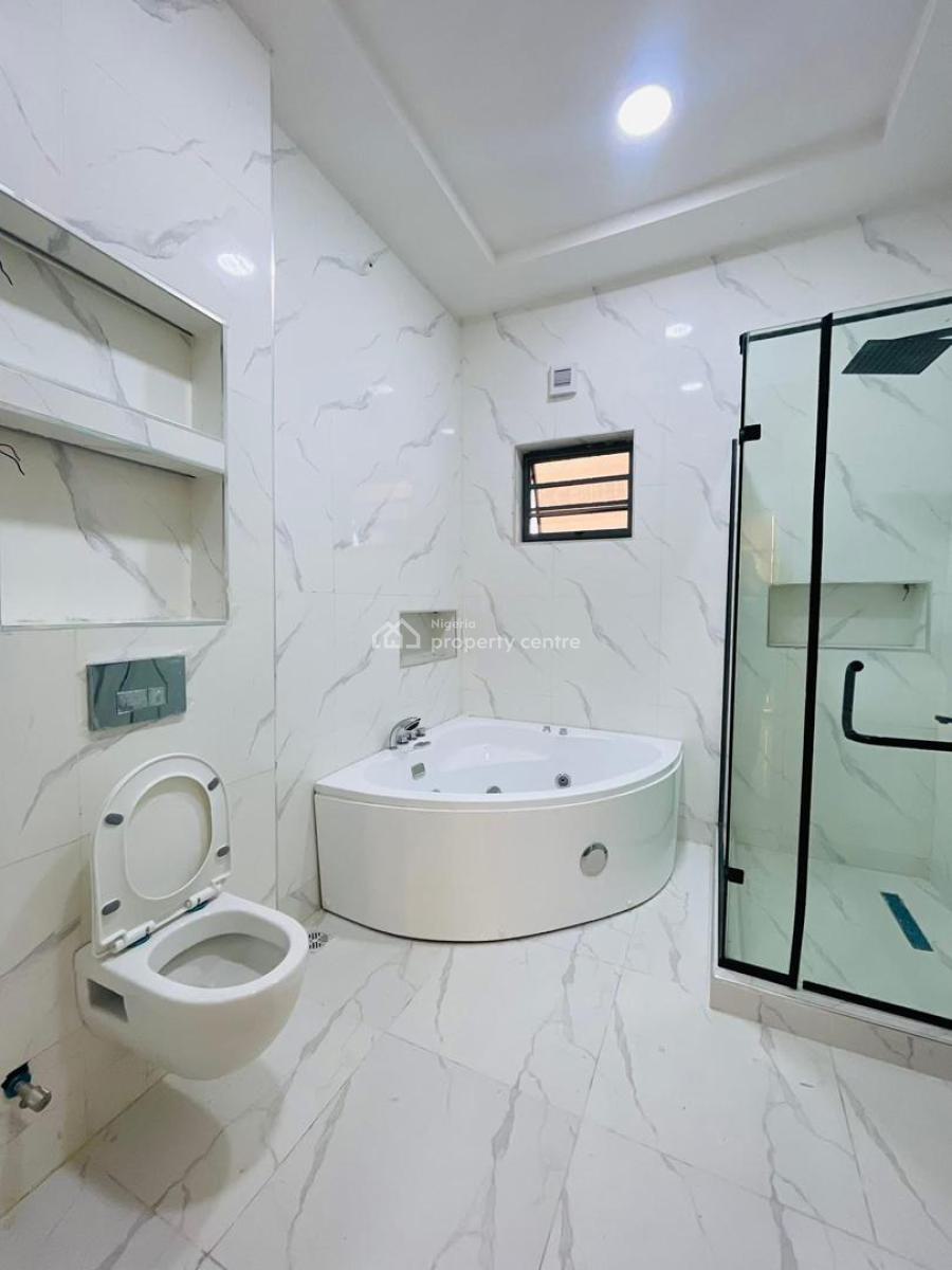 Contemporary 4 Bedroom Semi-detached Duplex with Bq, Chevron, Lekki, Lagos, Semi-detached Duplex for Sale