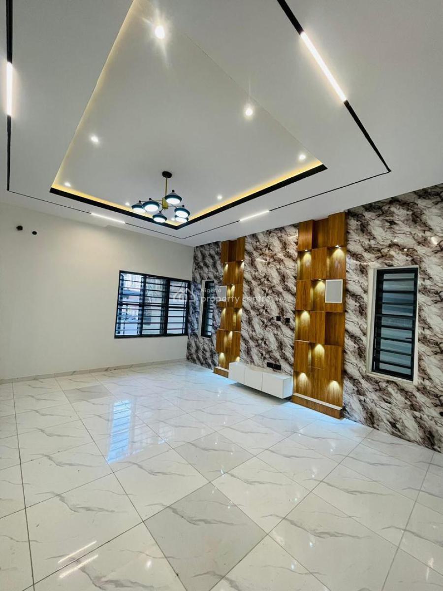 Contemporary 4 Bedroom Semi-detached Duplex with Bq, Chevron, Lekki, Lagos, Semi-detached Duplex for Sale