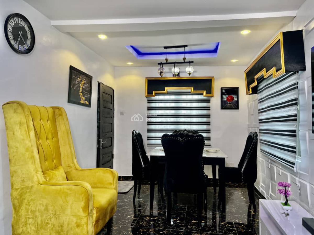 Luxury 2 Bedroom Upstairs Short-term, Peaceland Estate, Sangotedo, Ajah, Lagos, Flat / Apartment Short Let