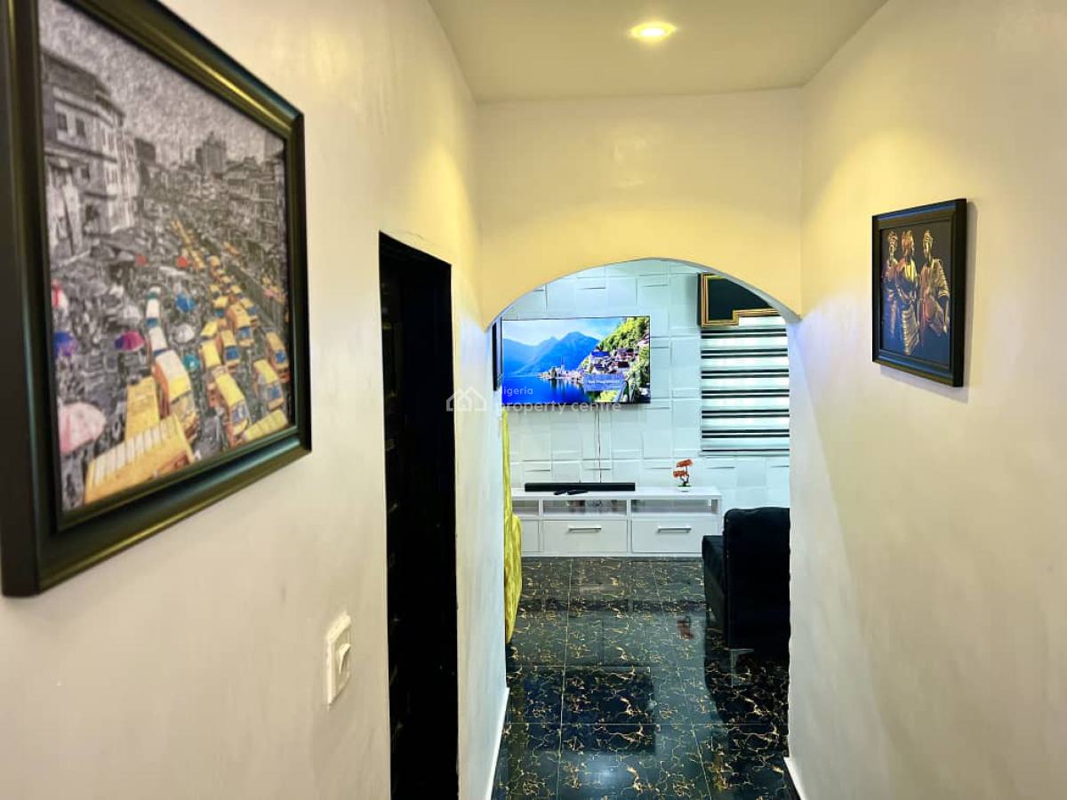 Luxury 2 Bedroom Upstairs Short-term, Peaceland Estate, Sangotedo, Ajah, Lagos, Flat / Apartment Short Let