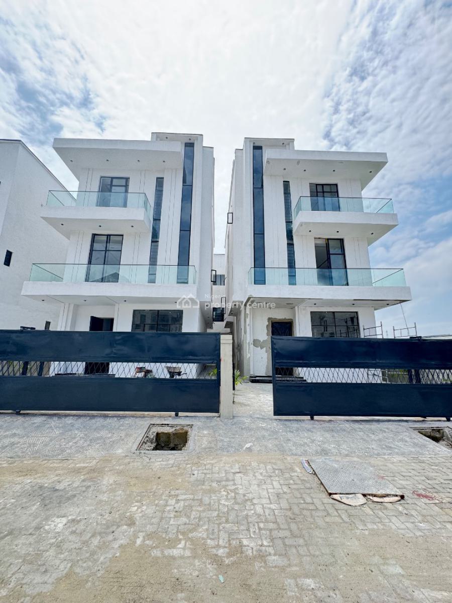 Beautiful 5 Bedroom Detached Duplex with Bq, Chevron Toll Gate, Orchid Road, Lekki, Lagos, Detached Duplex for Sale