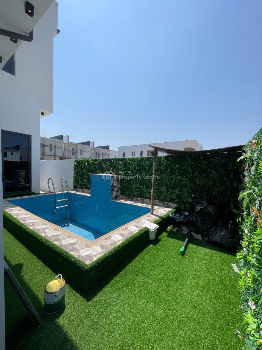 Luxury 5 Bedroom Fully Detached Duplex with Swimming Pool, Bq, Ajah, Lagos, Detached Duplex for Sale
