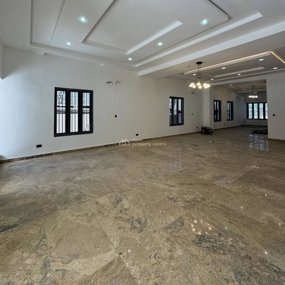 Brand New 7 Bedrooms Detached Duplex with a Pool, Elevator & 2 Rooms Bq, Guzape District, Abuja, Detached Duplex for Sale