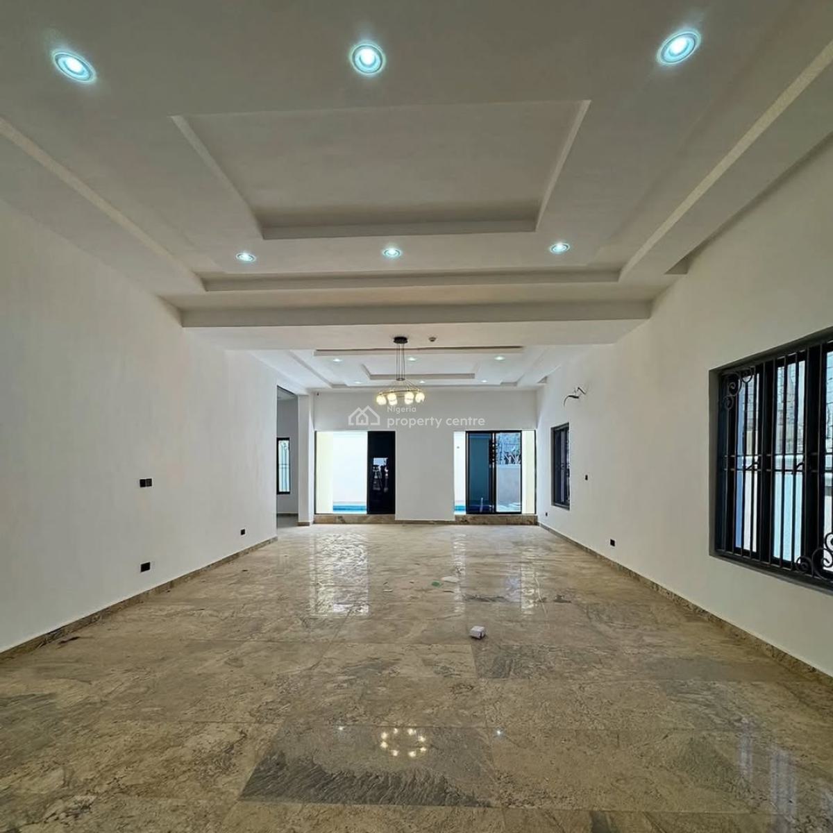 Brand New 7 Bedrooms Detached Duplex with a Pool, Elevator & 2 Rooms Bq, Guzape District, Abuja, Detached Duplex for Sale