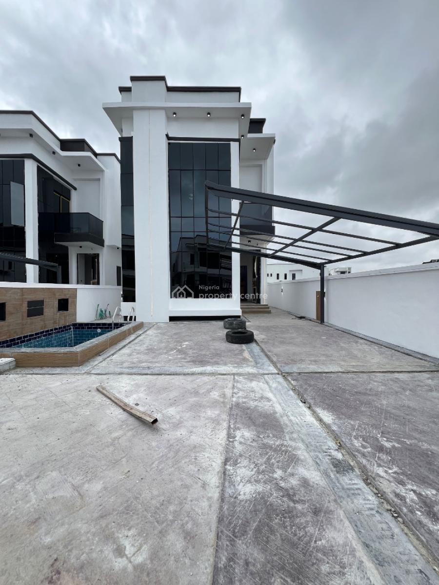 Elegant 5 Bedroom Fully Detached Duplex with Bq and Swimming Pool, Orchid, Lekki, Lagos, Detached Duplex for Sale