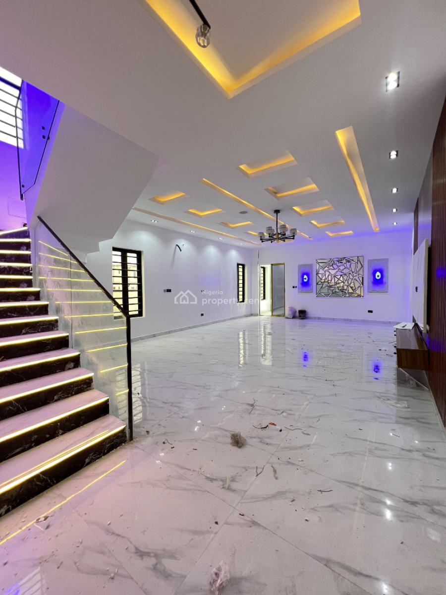 Elegant 5 Bedroom Fully Detached Duplex with Bq and Swimming Pool, Orchid, Lekki, Lagos, Detached Duplex for Sale