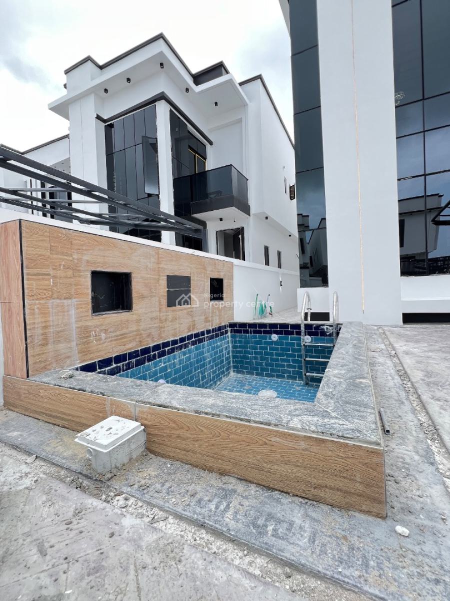 Elegant 5 Bedroom Fully Detached Duplex with Bq and Swimming Pool, Orchid, Lekki, Lagos, Detached Duplex for Sale