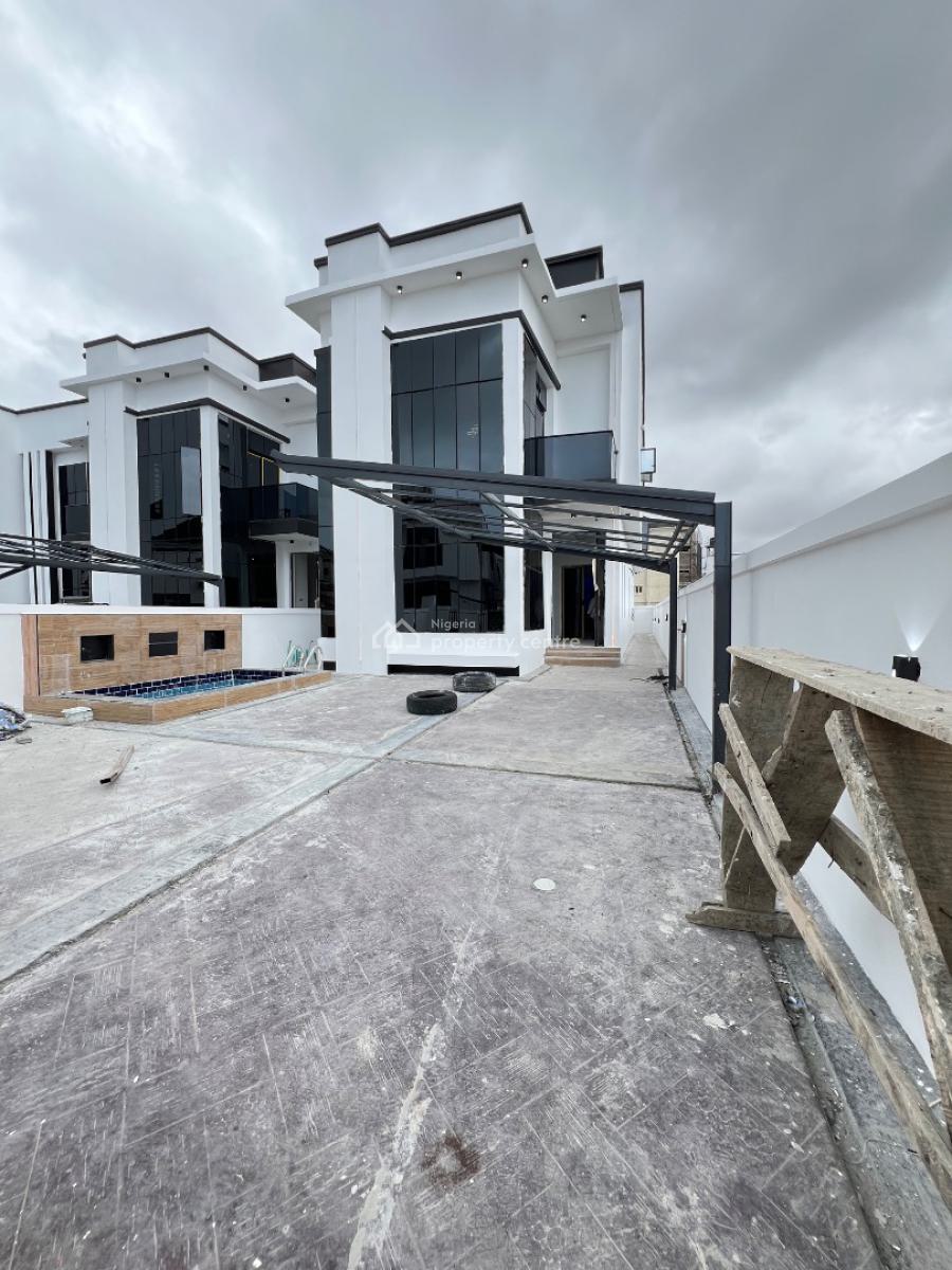Elegant 5 Bedroom Fully Detached Duplex with Bq and Swimming Pool, Orchid, Lekki, Lagos, Detached Duplex for Sale