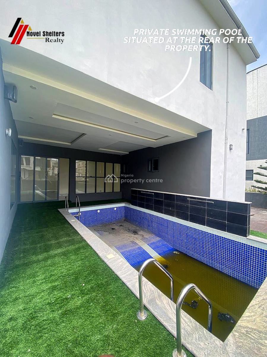 Brand New 5 Bedroom Detached House  with Attached Bq., Ikate, Ikate Elegushi, Lekki, Lagos, Detached Duplex for Sale