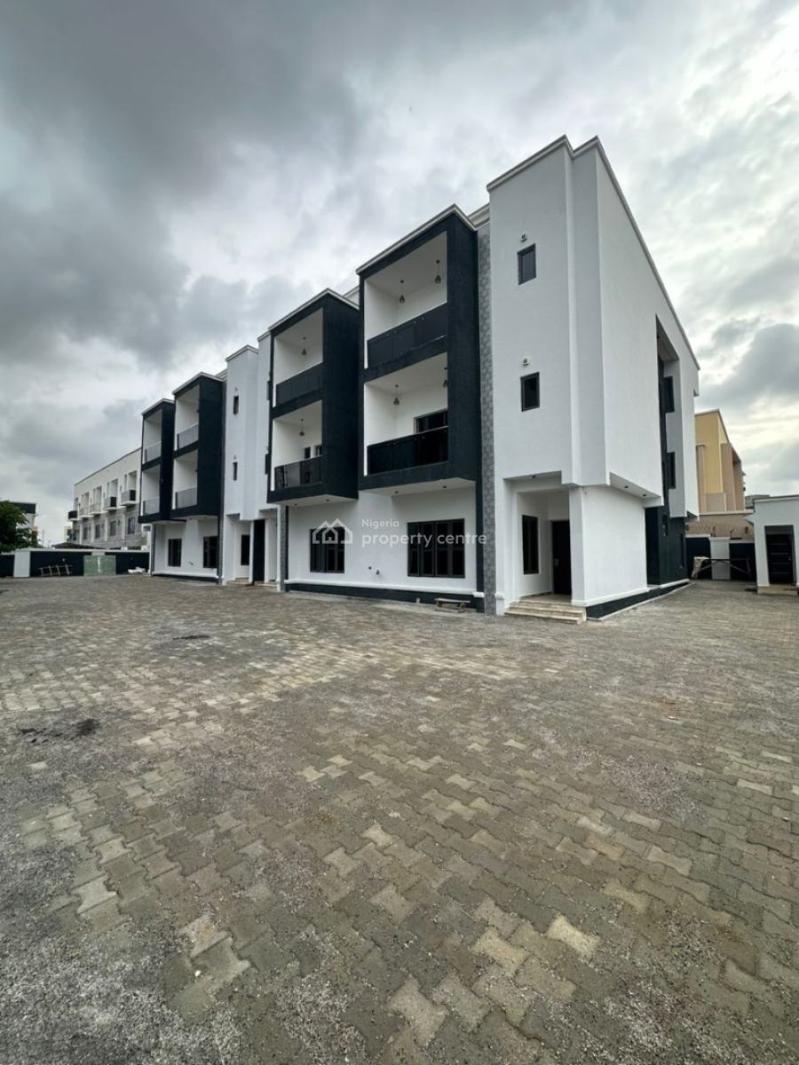 Exquisitely Finished 4 Bedroom Terraced Duplex with Bq, Jahi, Abuja, Terraced Duplex for Sale