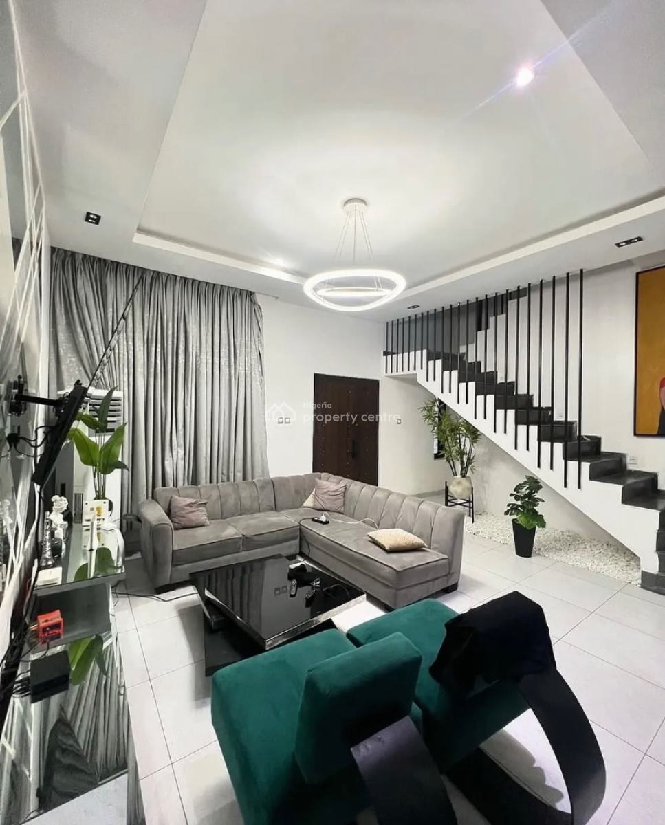Well Built Fully Furnished 4 Bedroom Terrace Duplex with Bq, Lekki Phase 1, Lekki, Lagos, Terraced Duplex for Rent