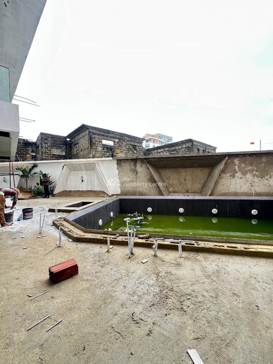 4 Bedroom Maisonette with Elevator, Communal Swimming Pool, Gym, and Bq, Lekki Phase 1, Lekki, Lagos, Flat / Apartment for Sale