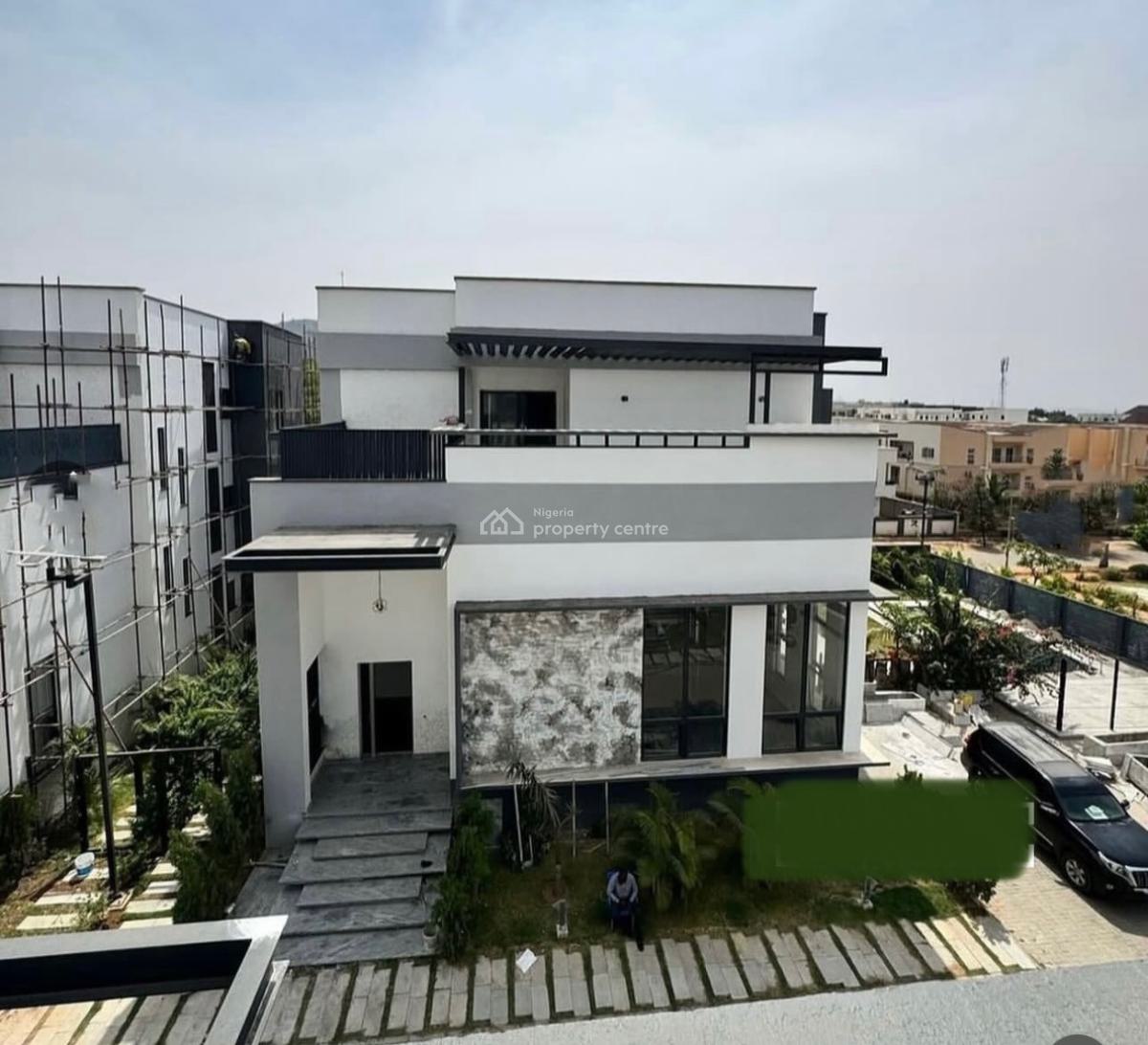 Brand New Premium Luxury Contemporary 5 Bedroom Duplex with 2 Bedroom Bq, Katampe Extension, Katampe, Abuja, Detached Duplex for Sale