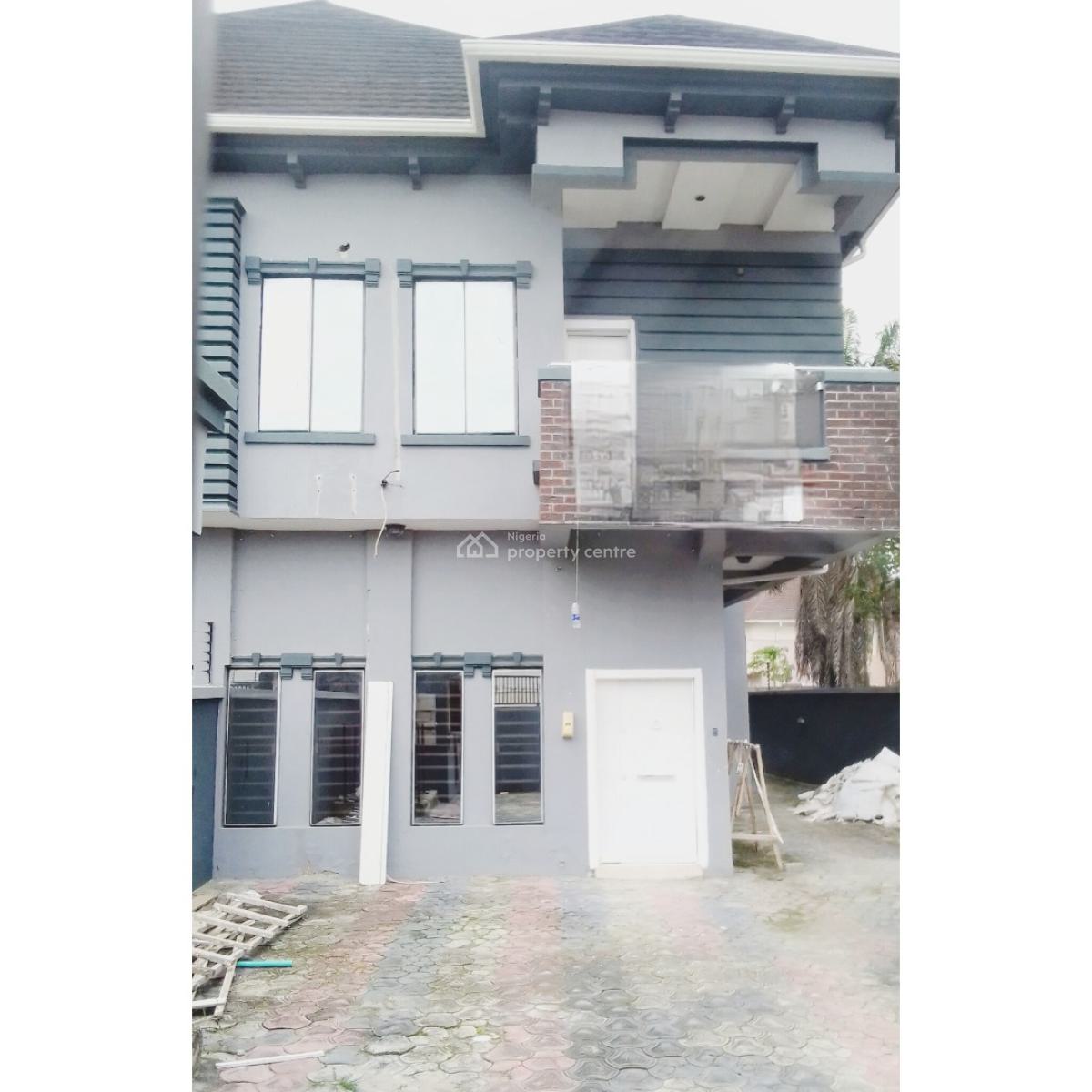 Well Maintained 4 Bedroom Semi Detached Duplex with Bq, Sangotedo Lekki, Sangotedo, Ajah, Lagos, Semi-detached Duplex for Rent