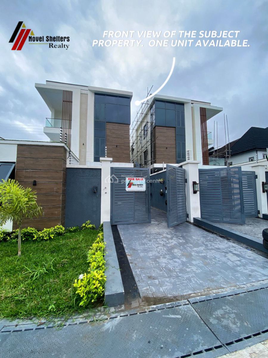 Exquisitely Finished 5 Bedroom Contemporary Fully Detached House, 2 Bq, Lekki Phase 1, Lekki, Lagos, Detached Duplex for Sale
