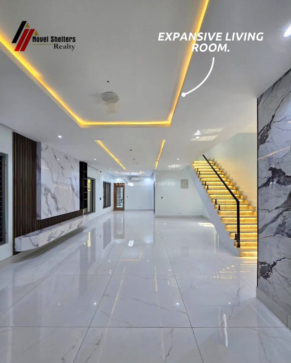 Exquisitely Finished 5 Bedroom Contemporary Fully Detached House, 2 Bq, Lekki Phase 1, Lekki, Lagos, Detached Duplex for Sale
