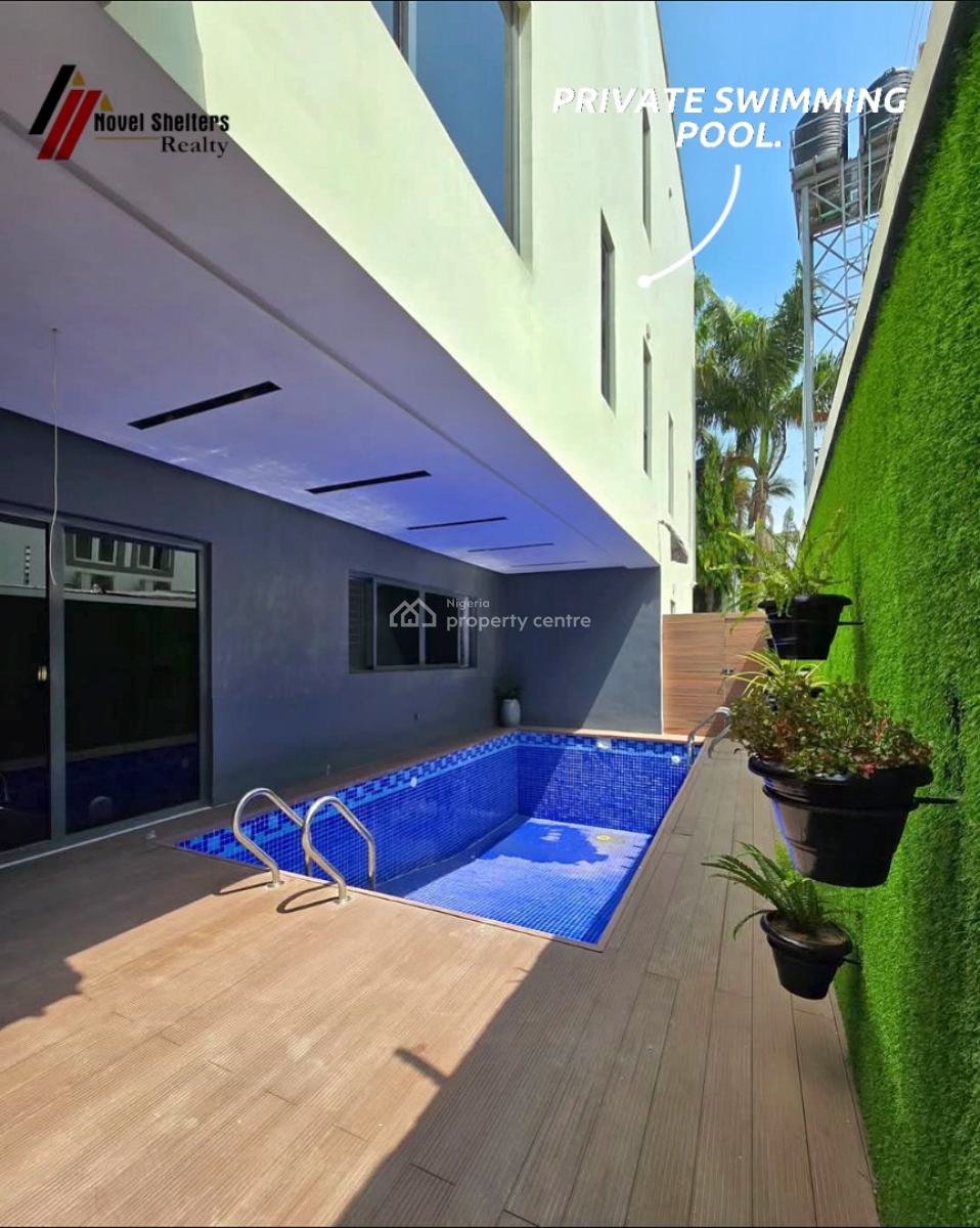 Exquisitely Finished 5 Bedroom Contemporary Fully Detached House, 2 Bq, Lekki Phase 1, Lekki, Lagos, Detached Duplex for Sale