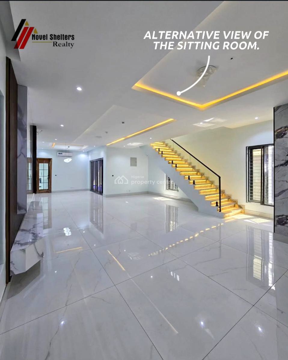 Exquisitely Finished 5 Bedroom Contemporary Fully Detached House, 2 Bq, Lekki Phase 1, Lekki, Lagos, Detached Duplex for Sale