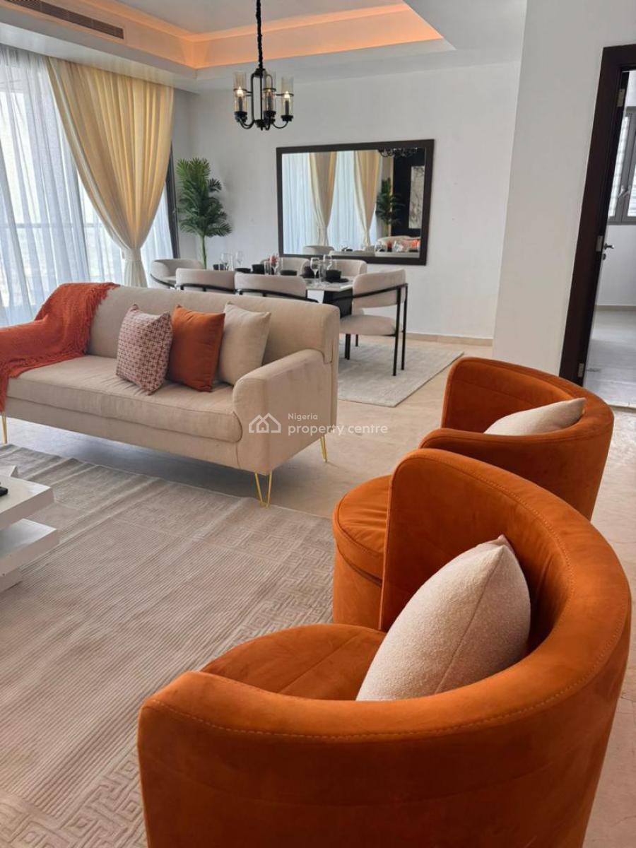 Luxury 3 Bedrooms Apartment with Pool, Spa, Gym, Ocean & City View, Eko Atlantic City, Lagos, Flat / Apartment Short Let