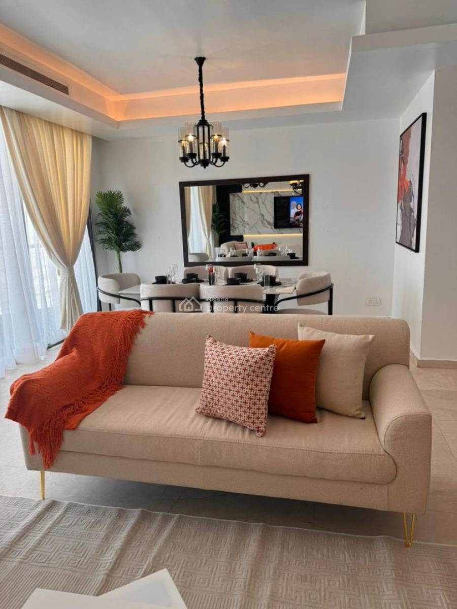 Luxury 3 Bedrooms Apartment with Pool, Spa, Gym, Ocean & City View, Eko Atlantic City, Lagos, Flat / Apartment Short Let