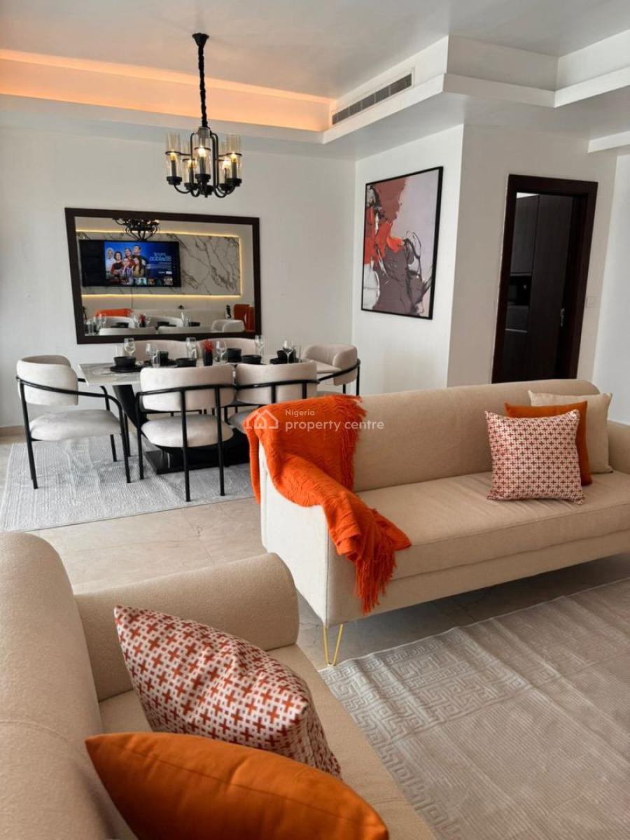 Luxury 3 Bedrooms Apartment with Pool, Spa, Gym, Ocean & City View, Eko Atlantic City, Lagos, Flat / Apartment Short Let