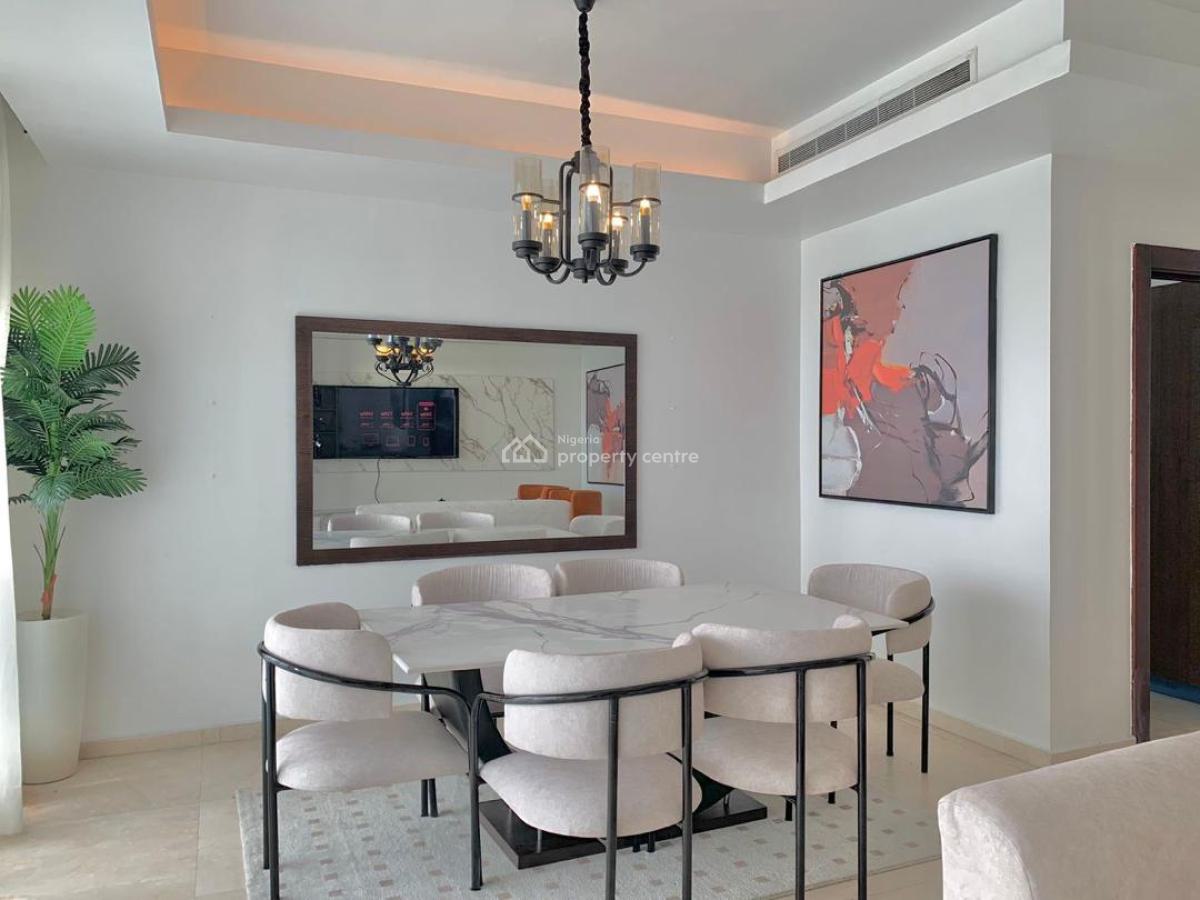 Luxury 3 Bedrooms Apartment with Pool, Spa, Gym, Ocean & City View, Eko Atlantic City, Lagos, Flat / Apartment Short Let