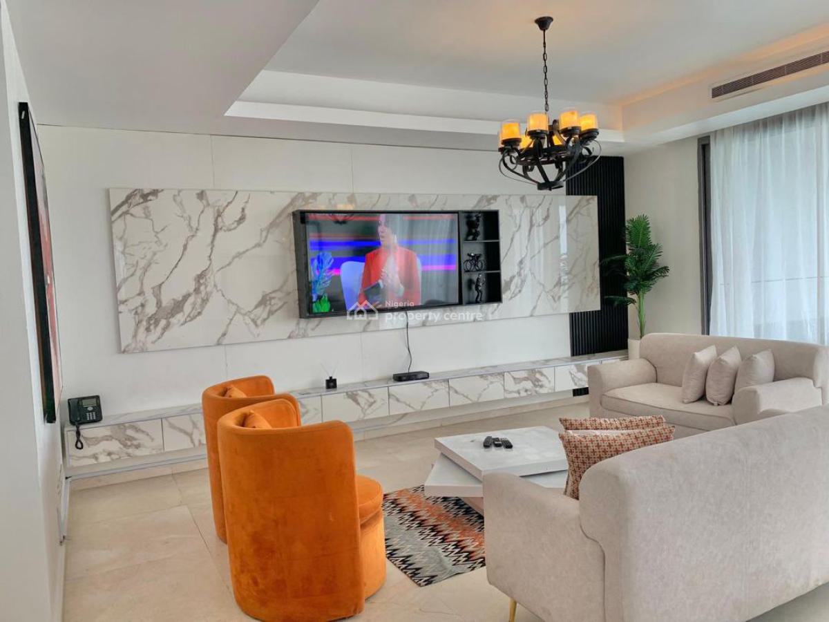 Luxury 3 Bedrooms Apartment with Pool, Spa, Gym, Ocean & City View, Eko Atlantic City, Lagos, Flat / Apartment Short Let