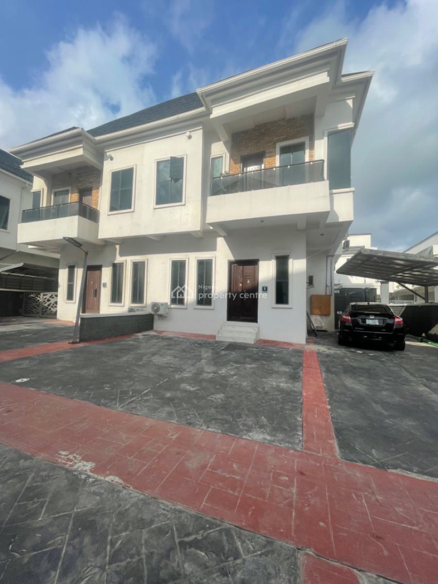 Clean 4bedroom Semidetached House, Orchid Road By Chevron Toll Gate, Lekki, Lagos, Semi-detached Duplex for Rent