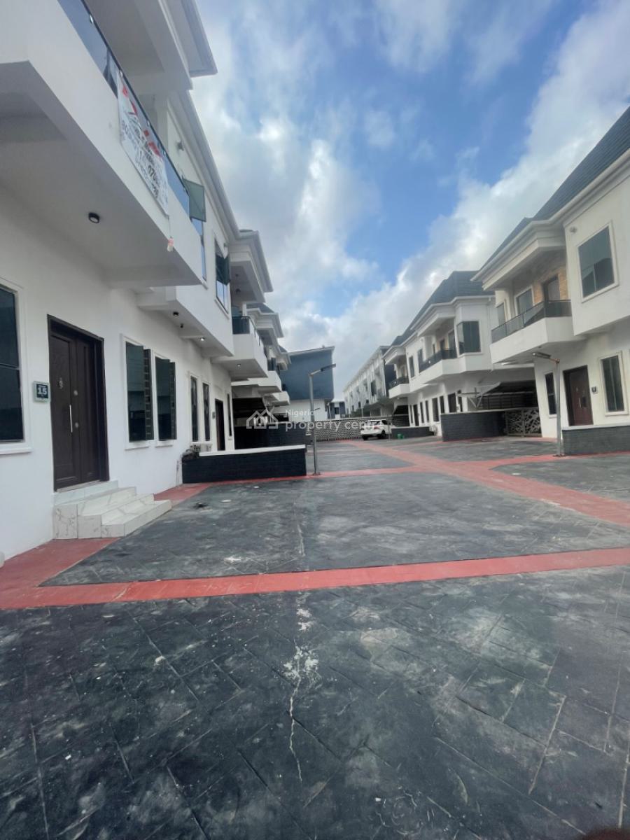 Clean 4bedroom Semidetached House, Orchid Road By Chevron Toll Gate, Lekki, Lagos, Semi-detached Duplex for Rent