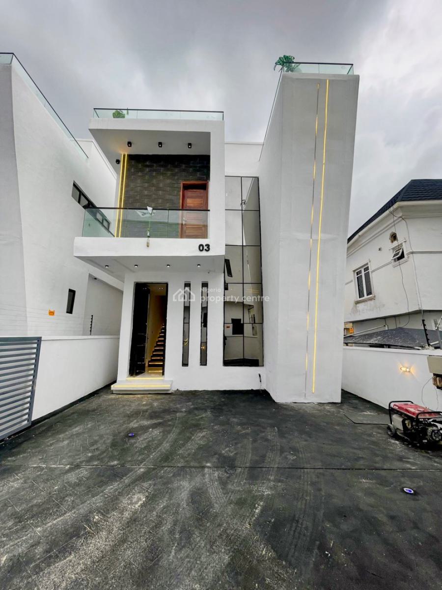 Distinguished 4 Bedroom Fully Detached Duplex with Bq, Ikota, Lekki, Lagos, Detached Duplex for Sale