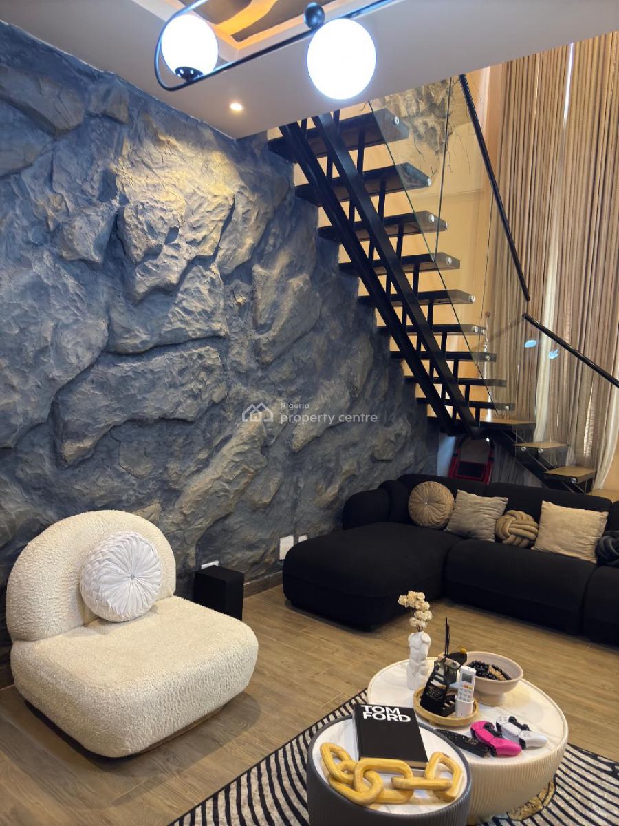 Luxury 1 Bedroom Loft Duplex with Pool, Edge Water Apartment, Loft Apartment, Lekki, Lagos, Flat / Apartment Short Let