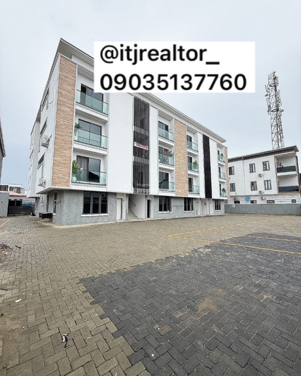 Lovely 2 Bedroom Apartment with Bq, Chevron, Lekki, Lagos, Block of Flats for Sale