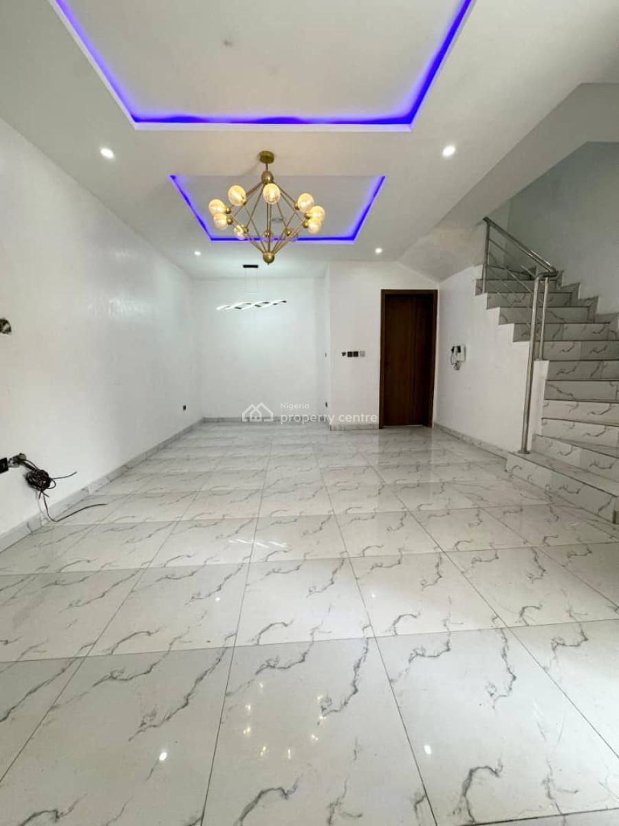 Brand New 4 Bedroom Terrace with Bq, Pool & Gym, Chevron Drive, Lekki Phase 2, Lekki, Lagos, Terraced Duplex for Sale