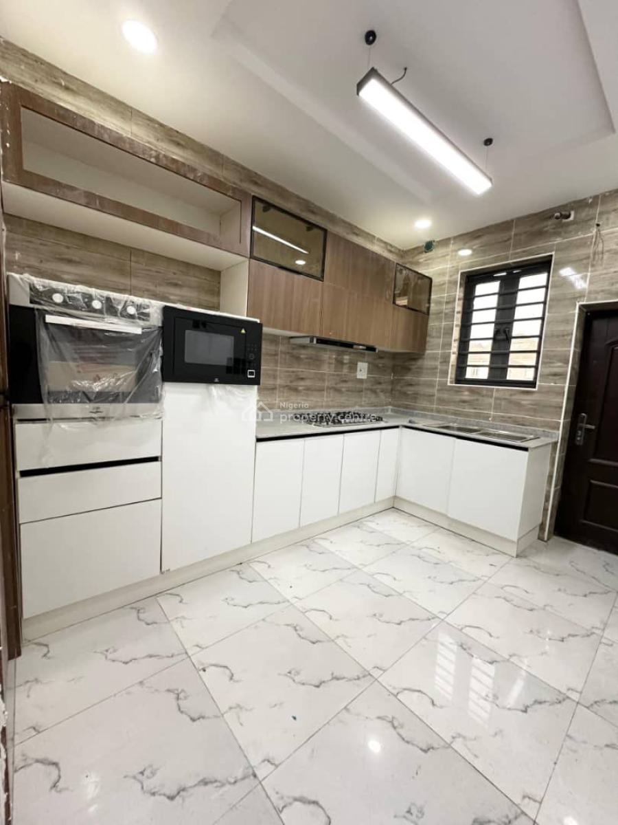 Brand New 4 Bedroom Terrace with Bq, Pool & Gym, Chevron Drive, Lekki Phase 2, Lekki, Lagos, Terraced Duplex for Sale