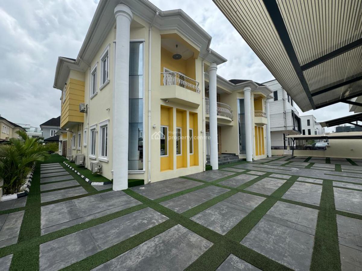 6 Bedroom Duplex with 2 Rooms Bq, Pool,outdoor Bar, Osapa, Lekki, Lagos, Detached Duplex for Sale