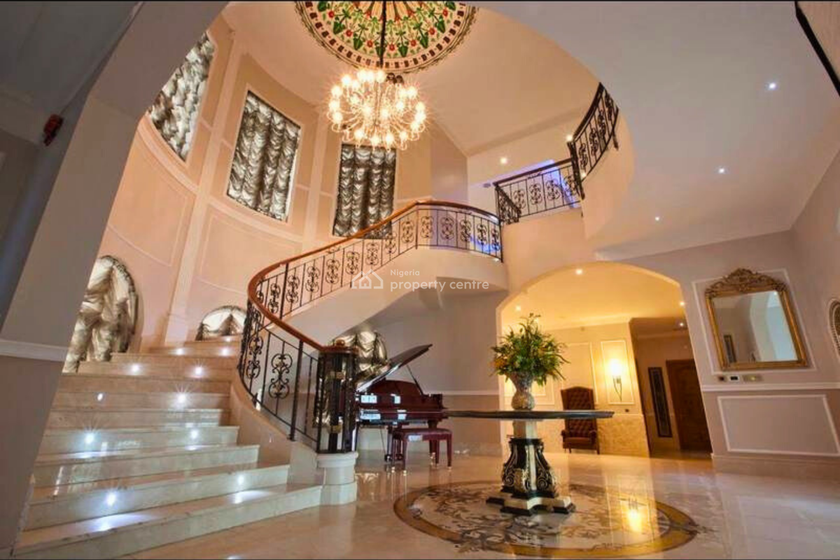 Ultra - Luxurious Exclusive 7-bedroom Waterfront Mansion, Banana Island, Ikoyi, Lagos, Detached Duplex for Sale