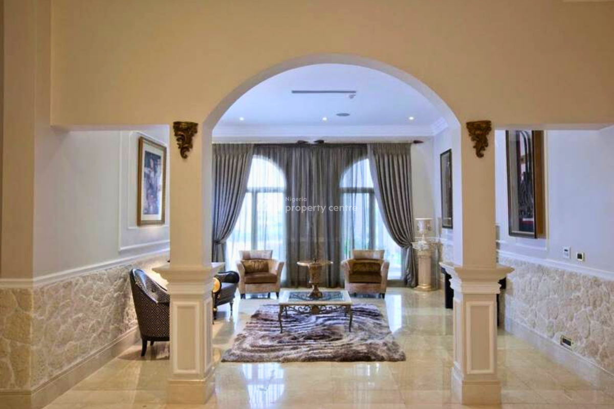 Ultra - Luxurious Exclusive 7-bedroom Waterfront Mansion, Banana Island, Ikoyi, Lagos, Detached Duplex for Sale