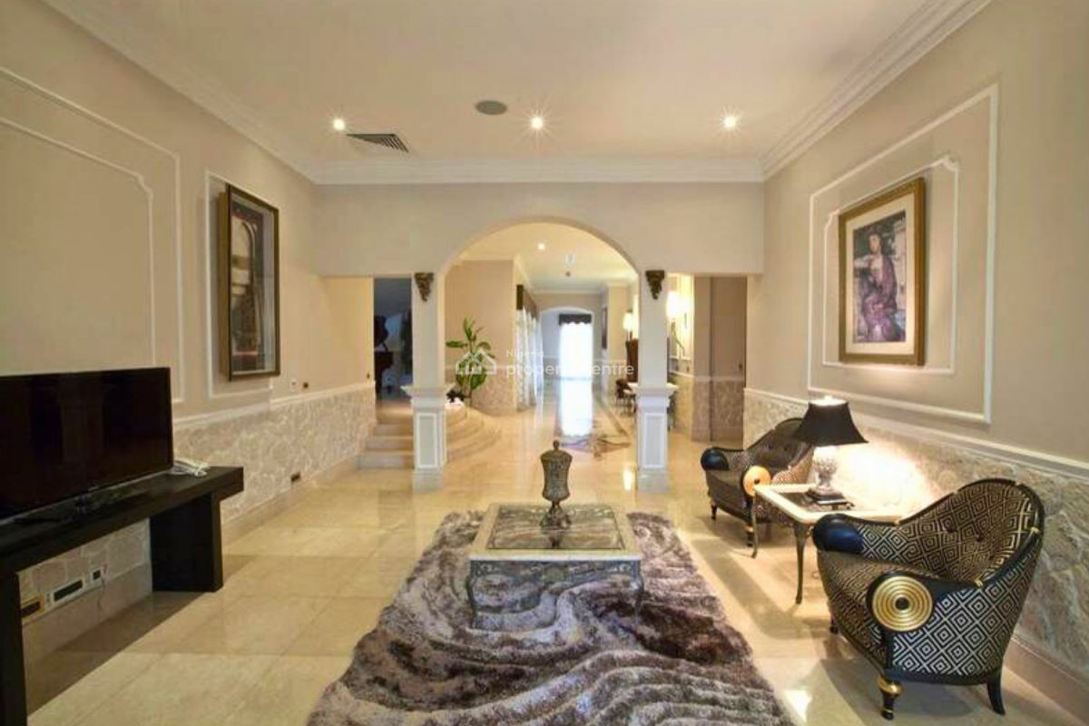 Ultra - Luxurious Exclusive 7-bedroom Waterfront Mansion, Banana Island, Ikoyi, Lagos, Detached Duplex for Sale