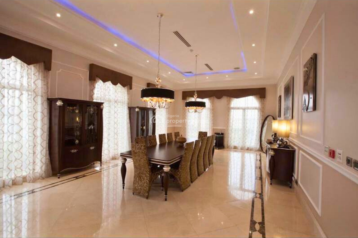 Ultra - Luxurious Exclusive 7-bedroom Waterfront Mansion, Banana Island, Ikoyi, Lagos, Detached Duplex for Sale