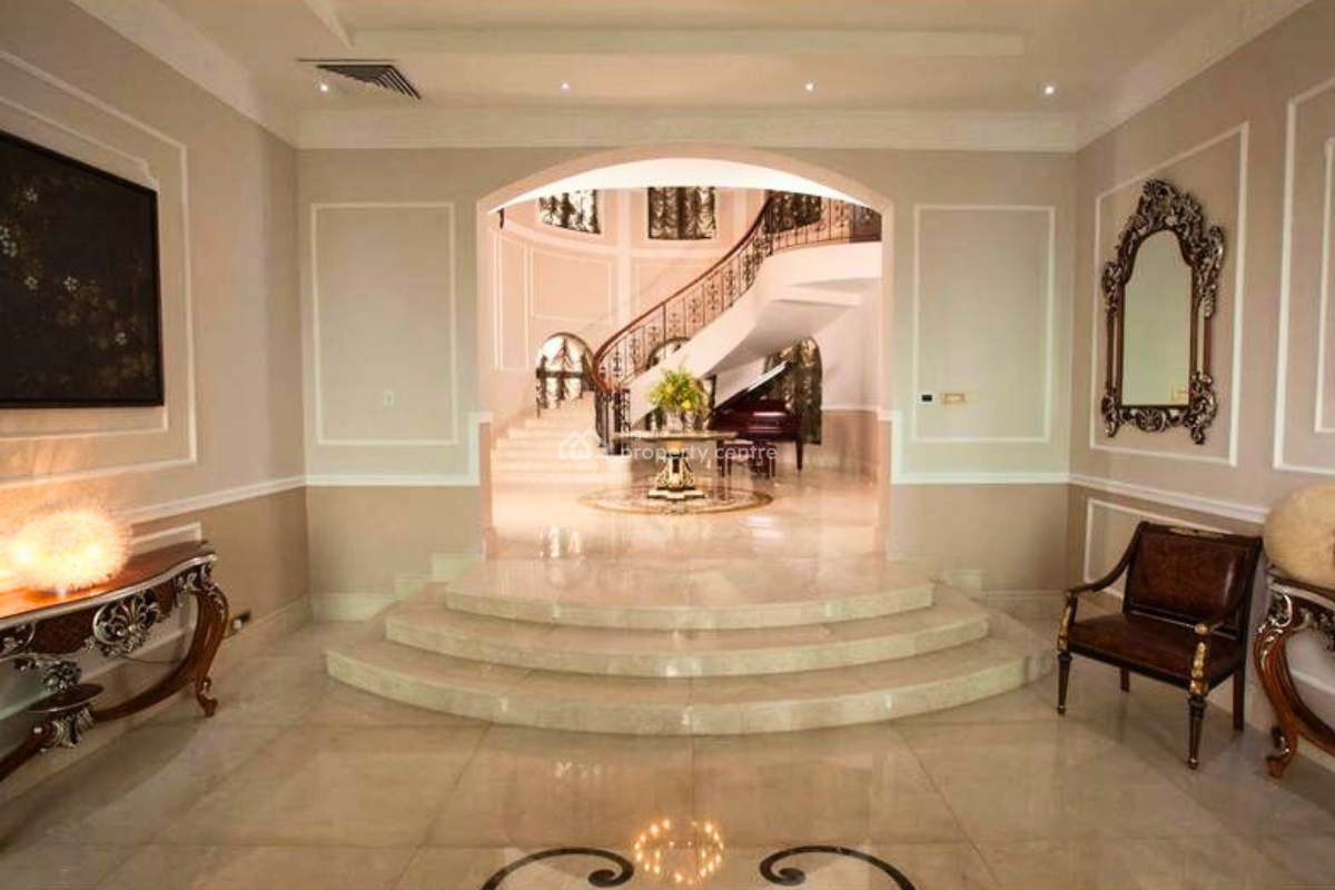 Ultra - Luxurious Exclusive 7-bedroom Waterfront Mansion, Banana Island, Ikoyi, Lagos, Detached Duplex for Sale