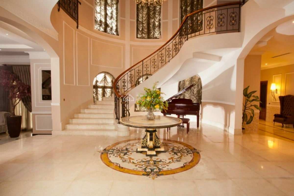 Ultra - Luxurious Exclusive 7-bedroom Waterfront Mansion, Banana Island, Ikoyi, Lagos, Detached Duplex for Sale