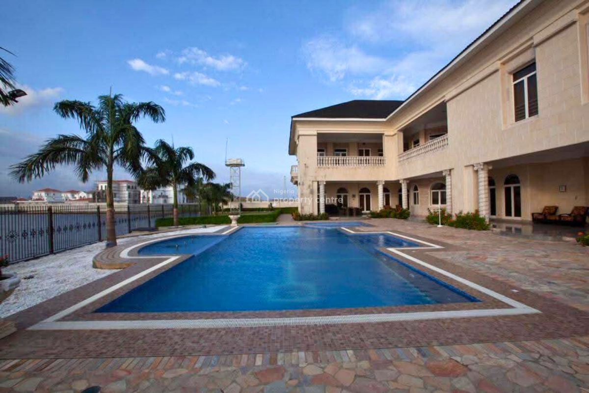 Ultra - Luxurious Exclusive 7-bedroom Waterfront Mansion, Banana Island, Ikoyi, Lagos, Detached Duplex for Sale
