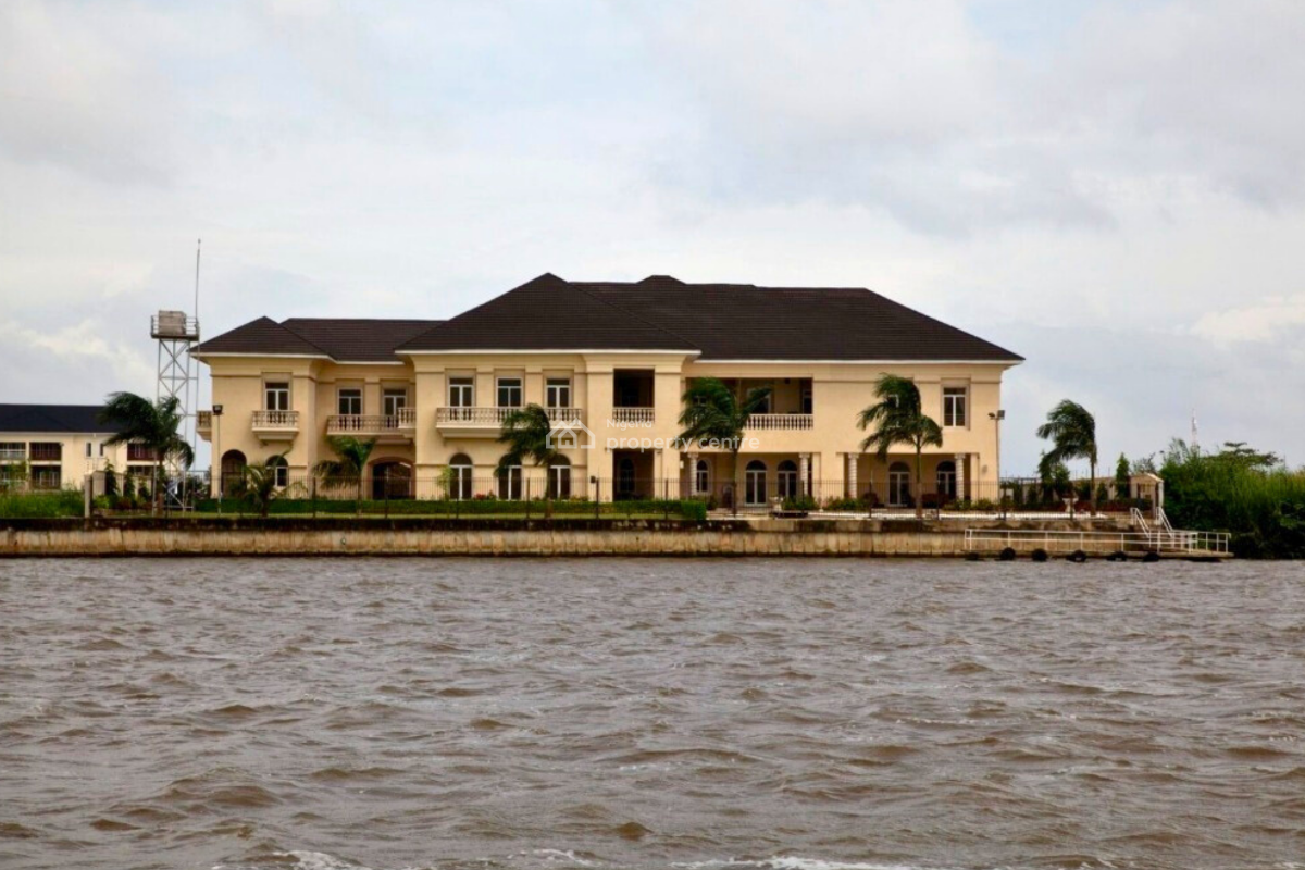 Ultra - Luxurious Exclusive 7-bedroom Waterfront Mansion, Banana Island, Ikoyi, Lagos, Detached Duplex for Sale