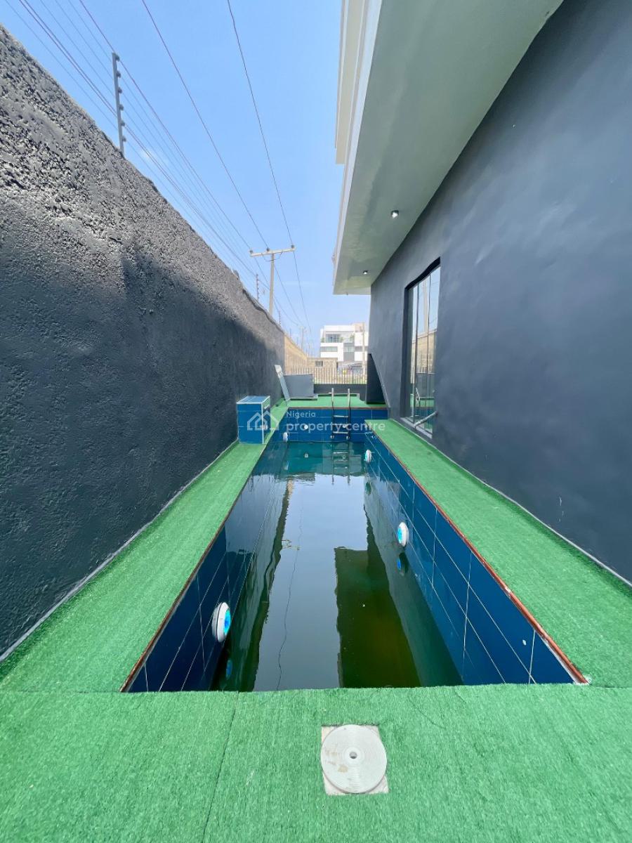 Marvelous 5 Bdr Detached Duplex with Elevator, Cinema & Swimming Pool, Osapa London, Osapa, Lekki, Lagos, Detached Duplex for Sale